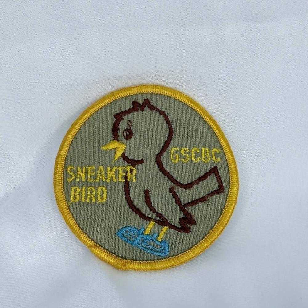Vintage Girl Scouts Sneaker Bird Patch
